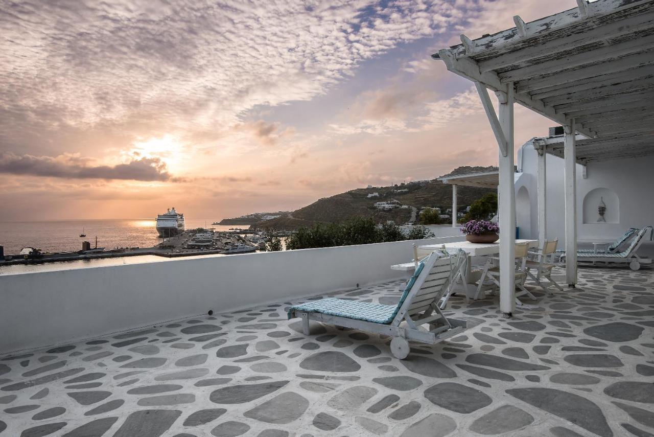Sunny Guest House New Port Mykonos Tourlos Dış mekan fotoğraf
